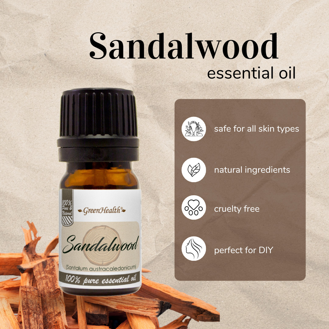 Sandalwood Essential Oil 100% Pure & Natural – From New Caledonia