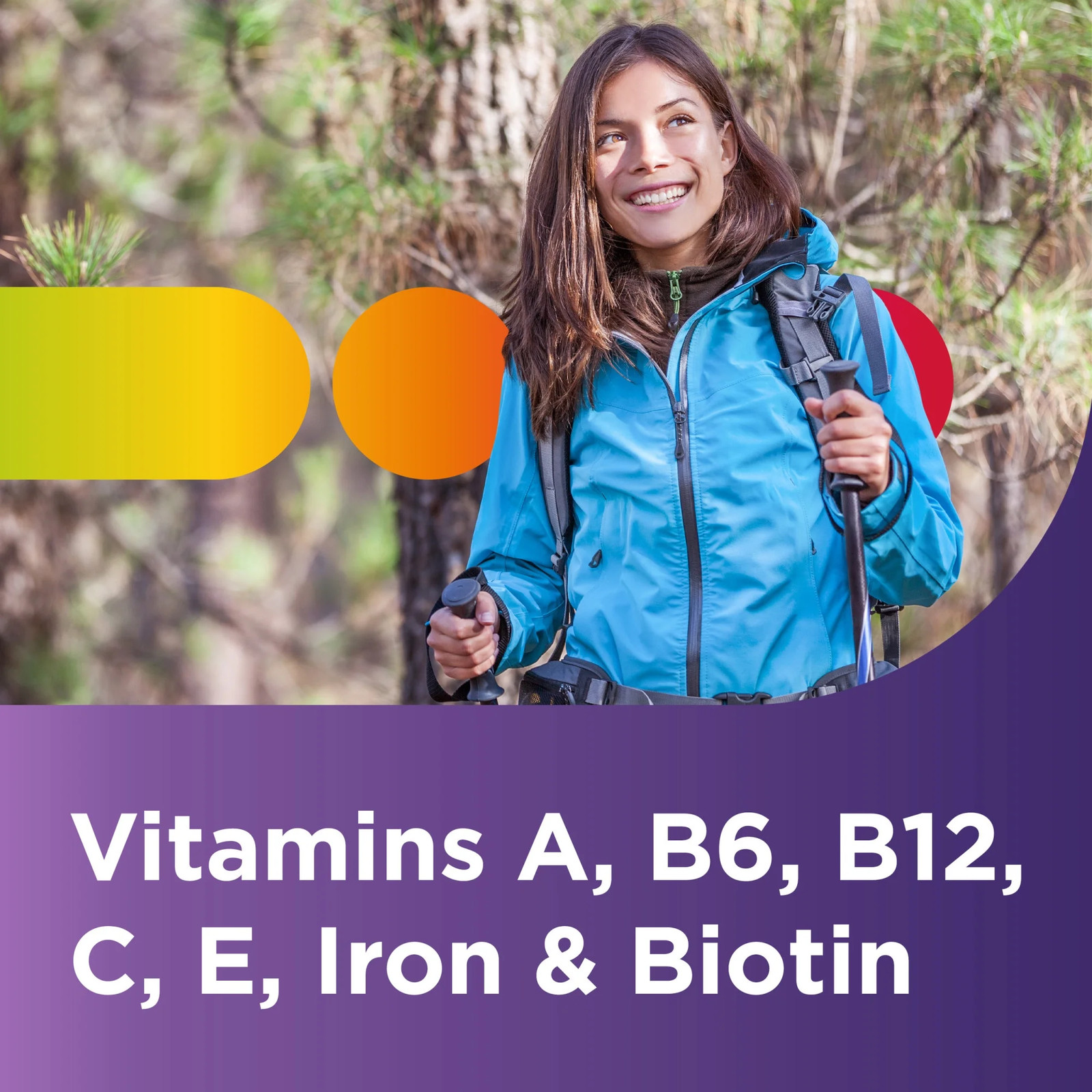 Centrum Women Multivitamin with Vitamins A, B, C, D3 & E with Iron, 100 Count