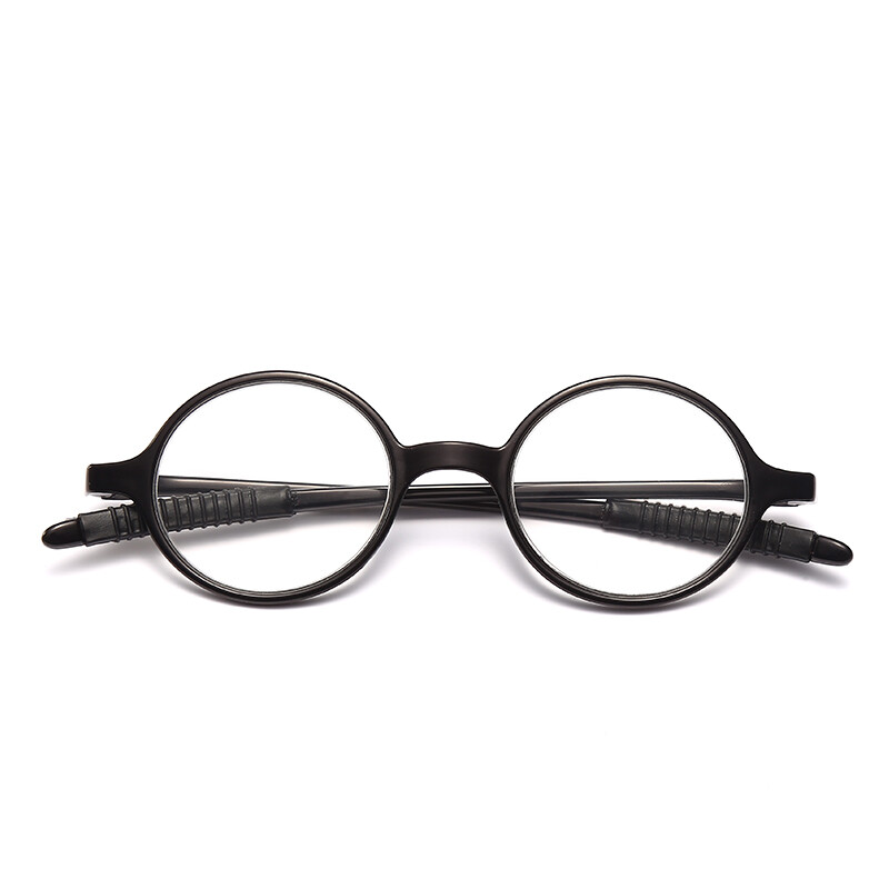 1PK Mens Unisex Round Frame Reading Glasses Clear Lens Readers for Small Faces