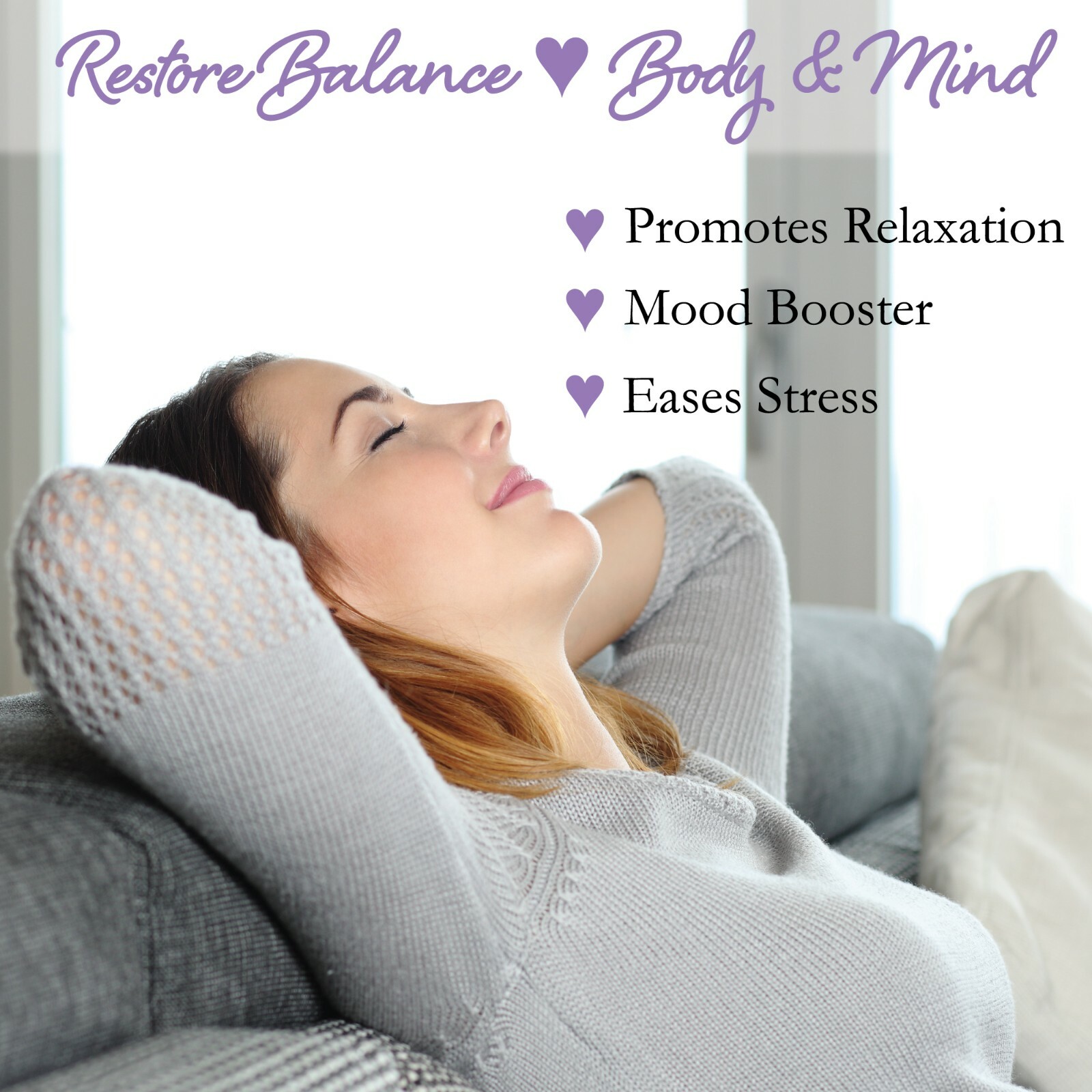 Relax Aromatherapy Spray – Lavender & Peppermint – Room, Linen & Pillow Mist 4oz