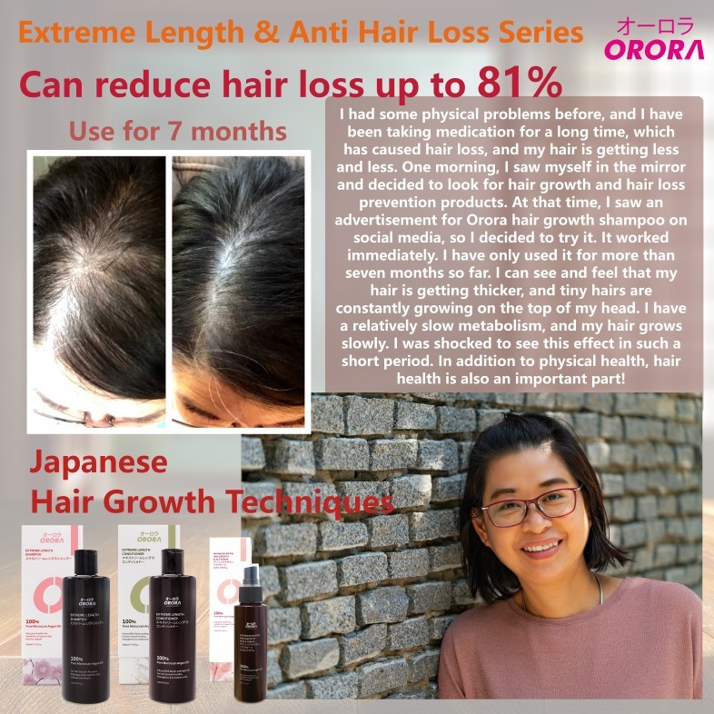 Orora Extreme Length & Anti Hair Loss Shampoo 300ML