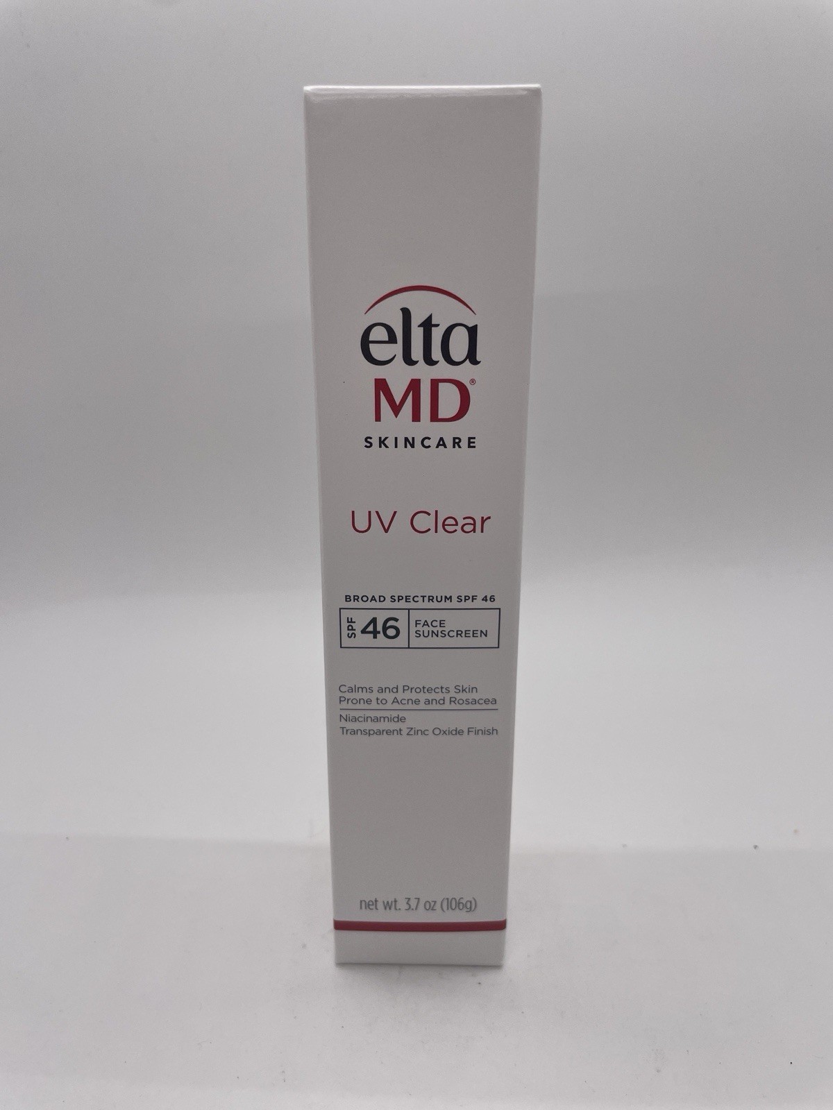 Elta MD UV CLEAR Broad Spectrum SPF 46 Facial Suncreen 106g 3.7oz BIG SIZE NEW