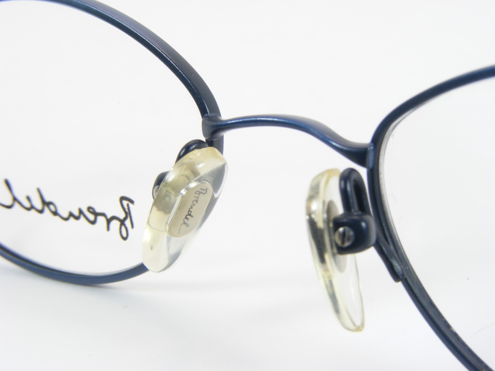 Vintage Brendel 8609 10 Antique Blue UNIQUE RARE EYEGLASSES TITANIUM 49-19-135mm