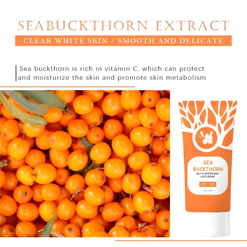 GMEELAN Orange Enzyme Exfoliating Gel + Sea Buckthorn Face Body Scrub