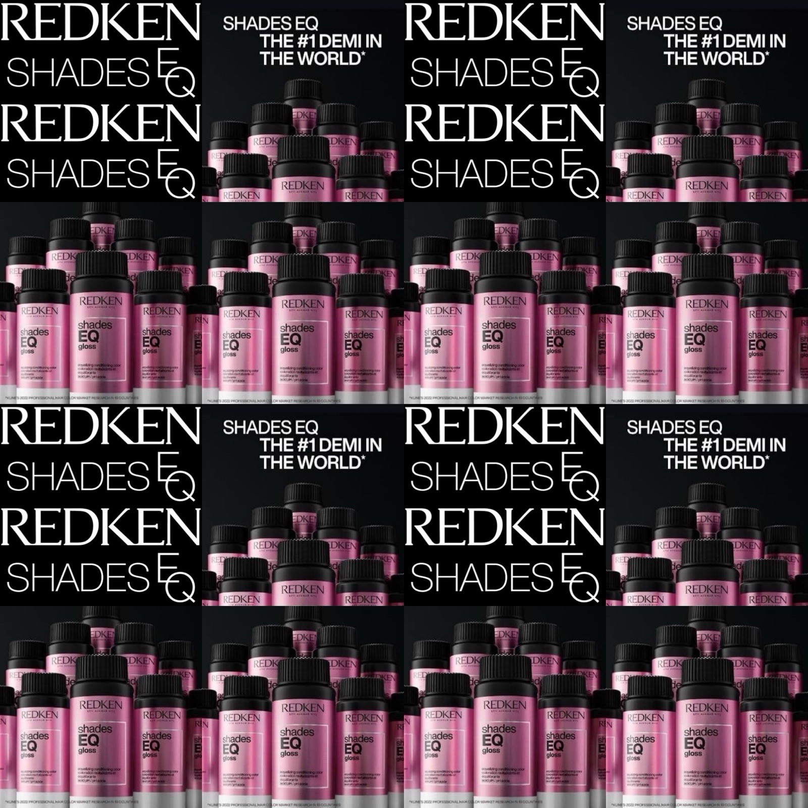 REDKEN SHADES EQ GLOSS 2 OZ EQUALIZING CONDITIONING HAIR COLOR TONER / YOU PICK