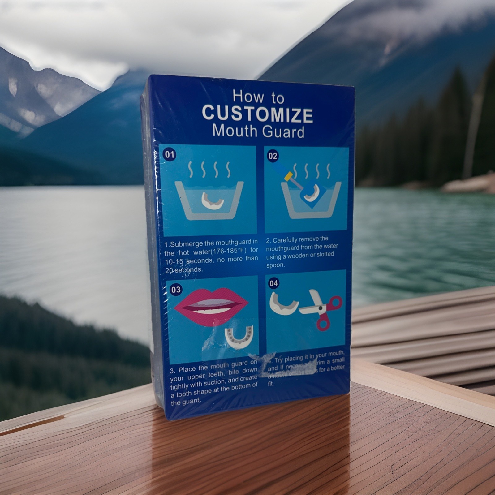 Mouth Guard for Grinding Teeth at Night: Reusable Mouthguards 2.4in Exp 02/04/28