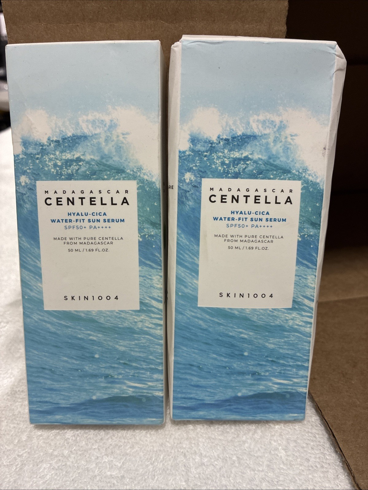 2X SKIN1004 Madagascar Centella Hyalu-Cica Water-fit Sun Serum(50ml) SPF50+