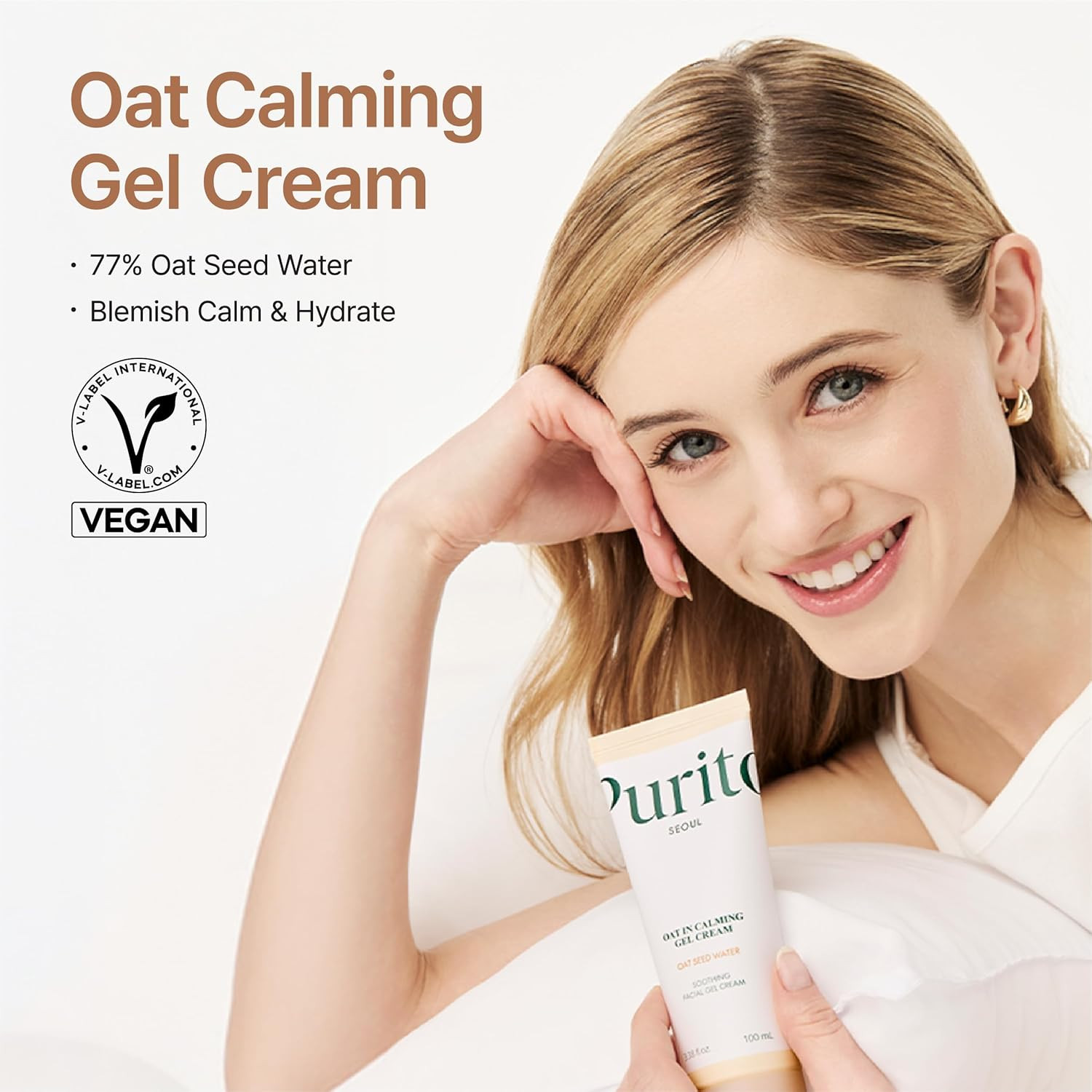 Oat Calming Gel Cream | Face Moisturizer for Blemish Calm & Lightweight Hydratio