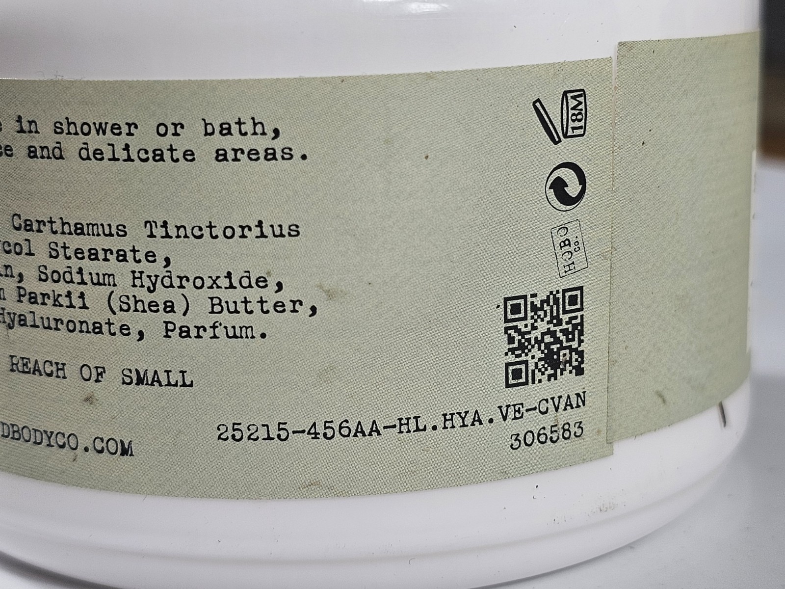 AER APOTHIKA SOOTHING BODY BUTTER HYALURONIC ACID VITAMIN E 19.4 OZ NEW