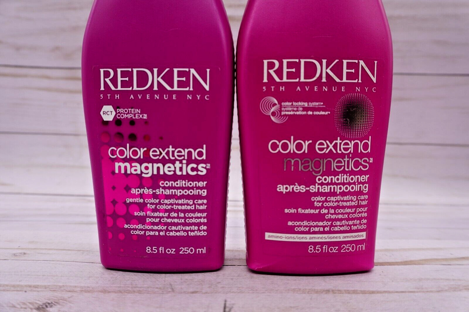LOT OF 2 REDKEN COLOR EXTEND MAGNETICS CONDITIONER 8.5 OZ