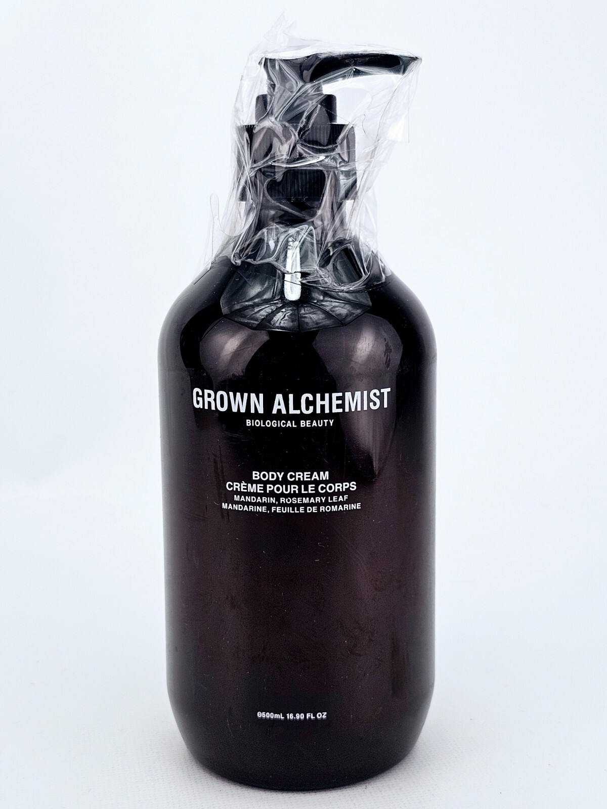 Grown Alchemist Body Cream Lotion Mandarin Rosemary Leaf Pump 16.9 oz