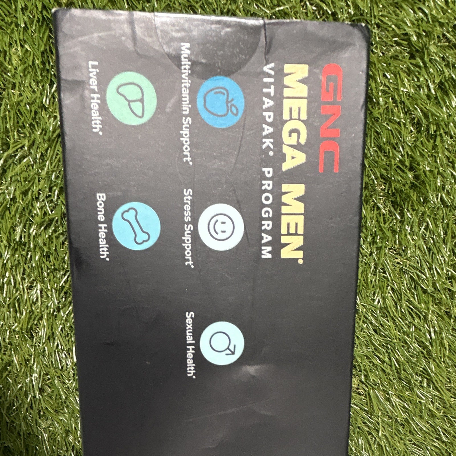 GNC Mega Men Vitapak Program 30+ Men’s Multivitamin Caplets 30 L-Arginine