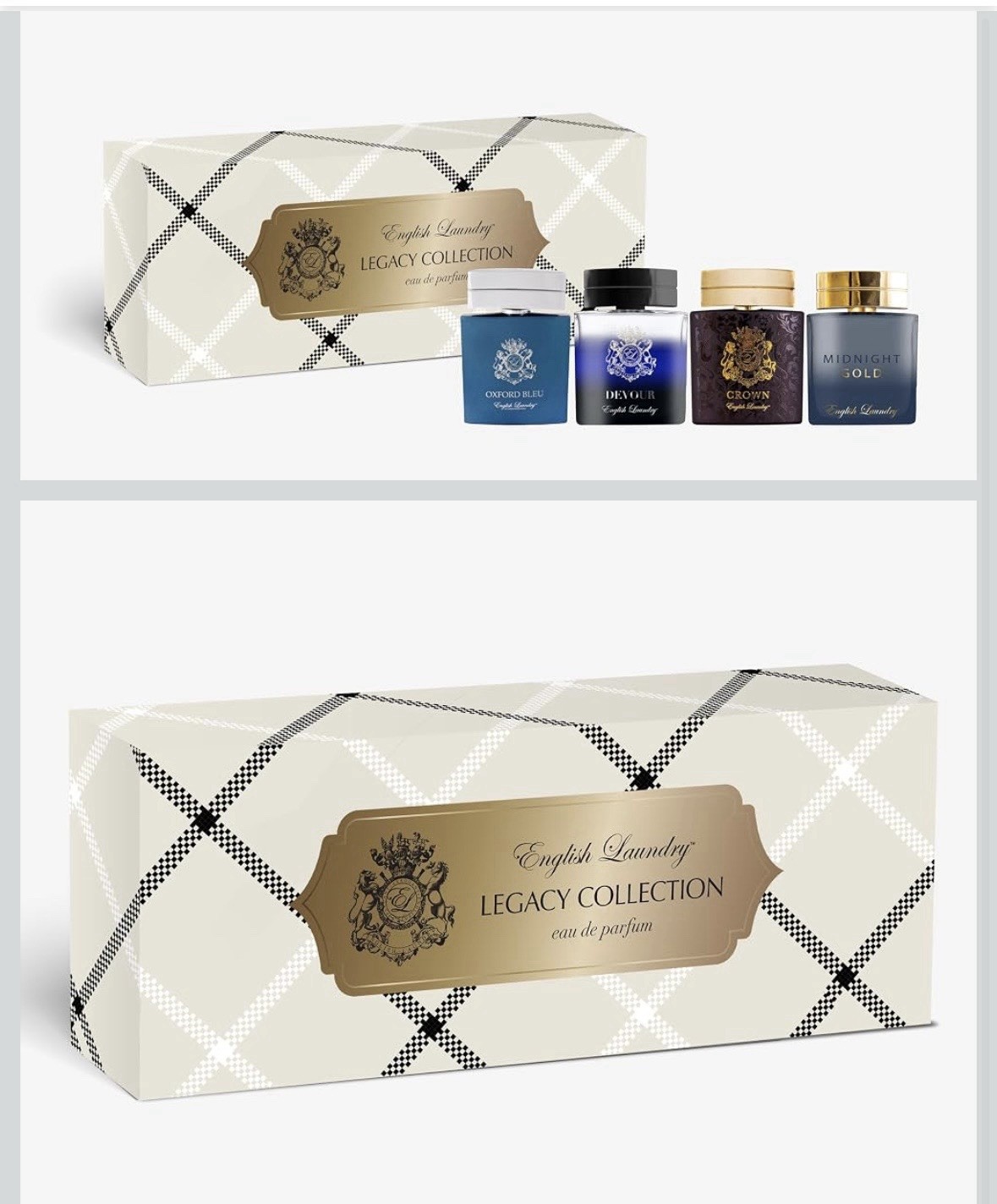 English Laundry Legacy Collection EDP Spray Gift Set 4 x 0.68 fl oz Travel