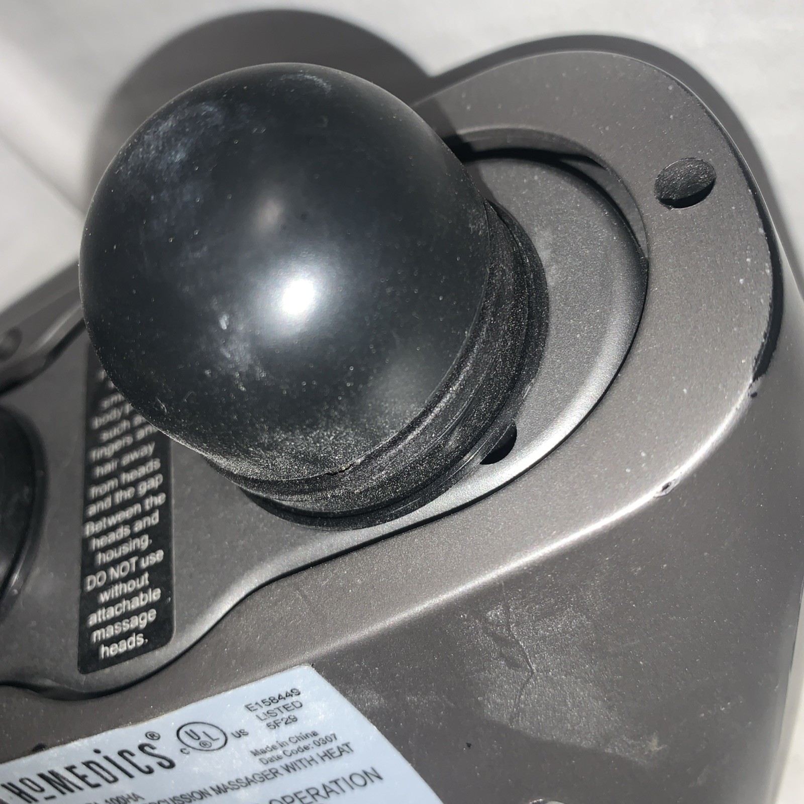 Homedics PA-100HA Professional Handheld Adjustable Percussion Massager w/Heat
