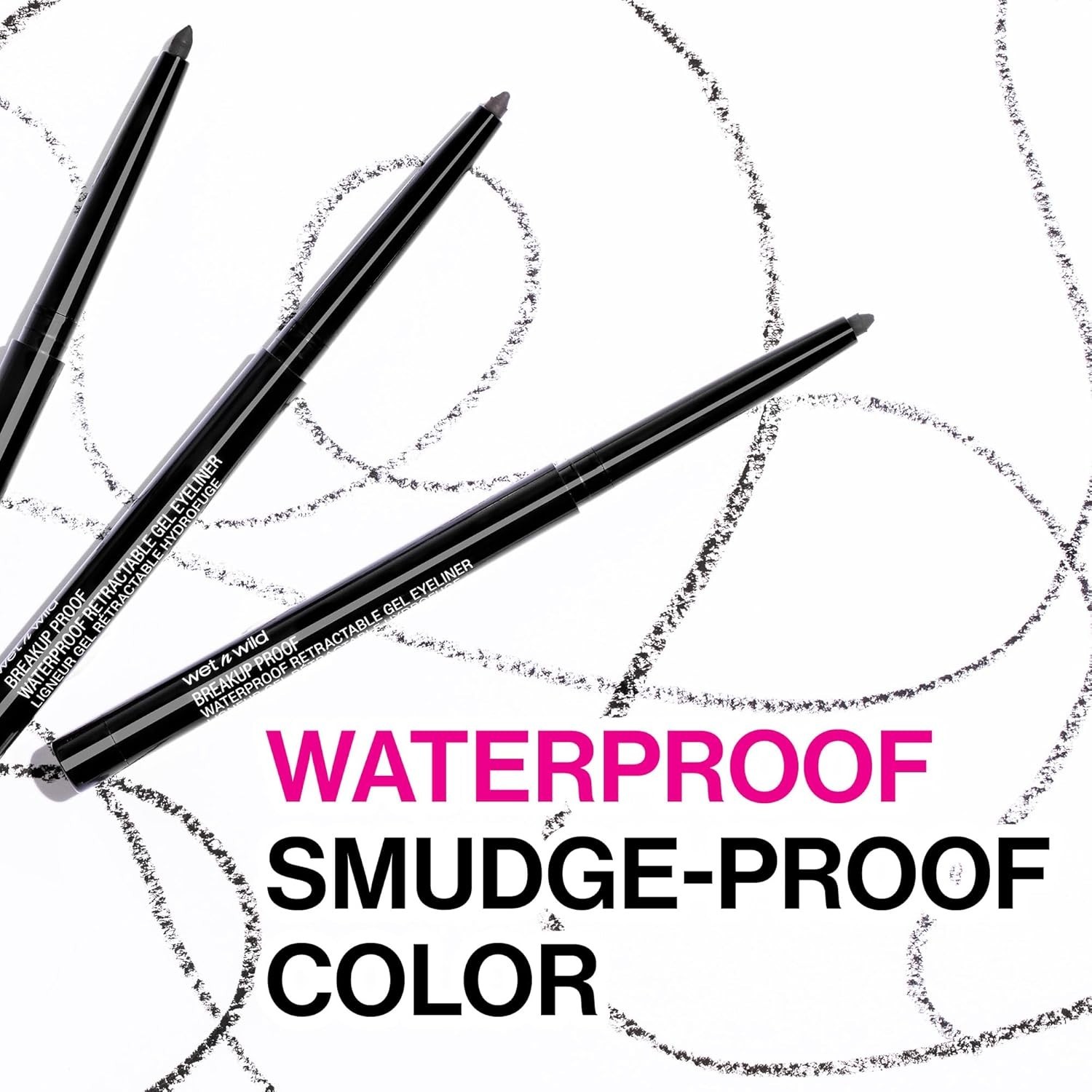 wet n wild Breakup Proof Gel Eyeliner – Dark Brown, 16H Waterproof