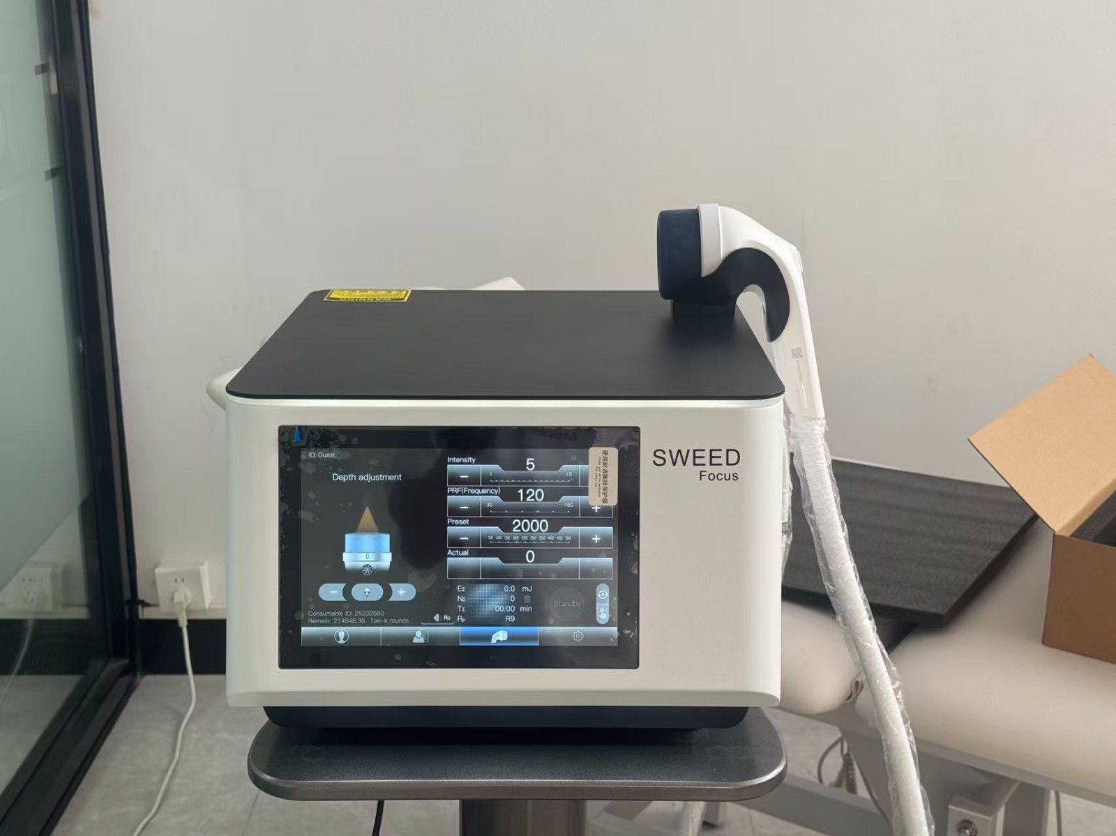 Physio Focus Shockwave Eswt Focused Shock Wave Therapy Machine Pain Relief