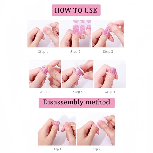 Self-Adhesive Nail Stickers for July 4th – Independence Day – 6 Sheets