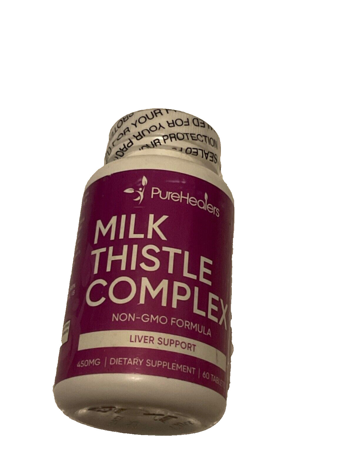 Milk Thistle Complex Liver Support Non Gmo 450mg 60 Tabs 08/2024 Sealed New