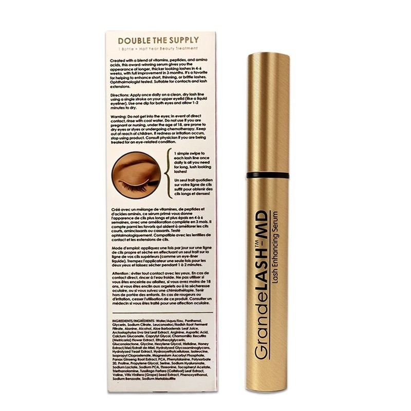 1 Bottle 4ML Grande LASH-MD Lash Enhancing Serum 6 Month Supply EXP: 2028
