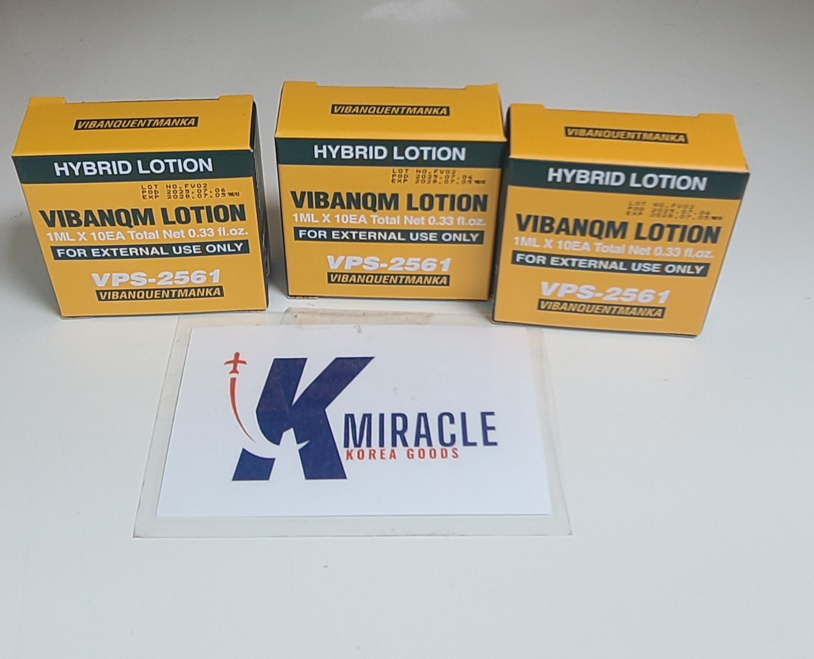 Phytocin V2 VIBANQM Hybrid Lotion 30ml (1ml x 10EA) x 3 Box / NEW / For Travel