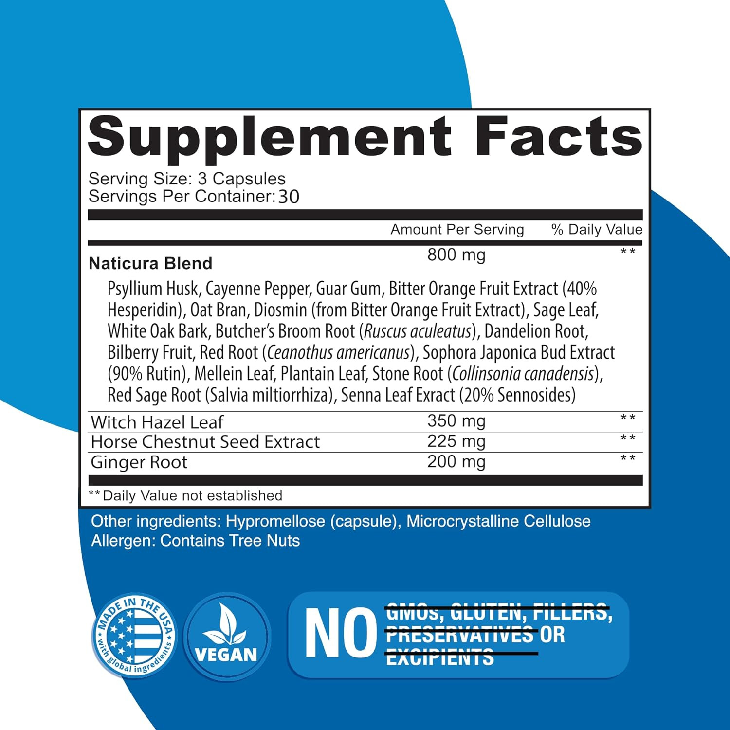 Hem-Control – Fast Effective Hemorrhoid Treatment Supplement – Powerful Formula