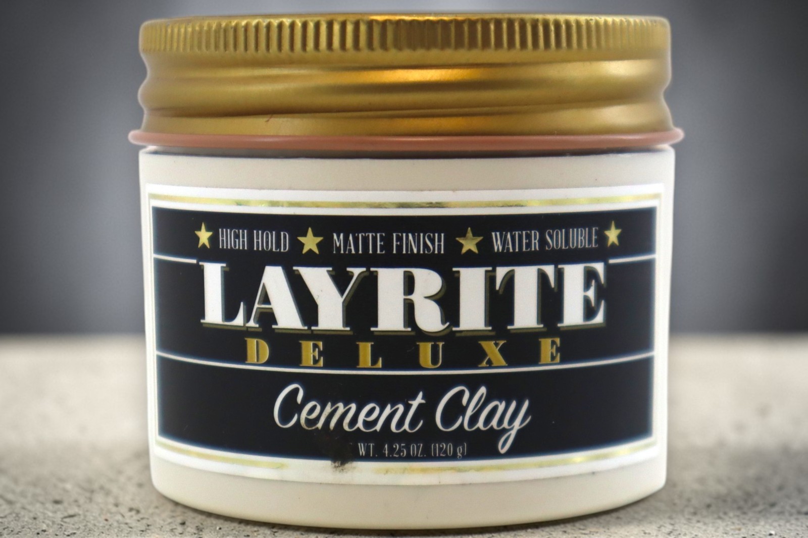 Layrite Cement Hair Clay, 4.25 Ounce