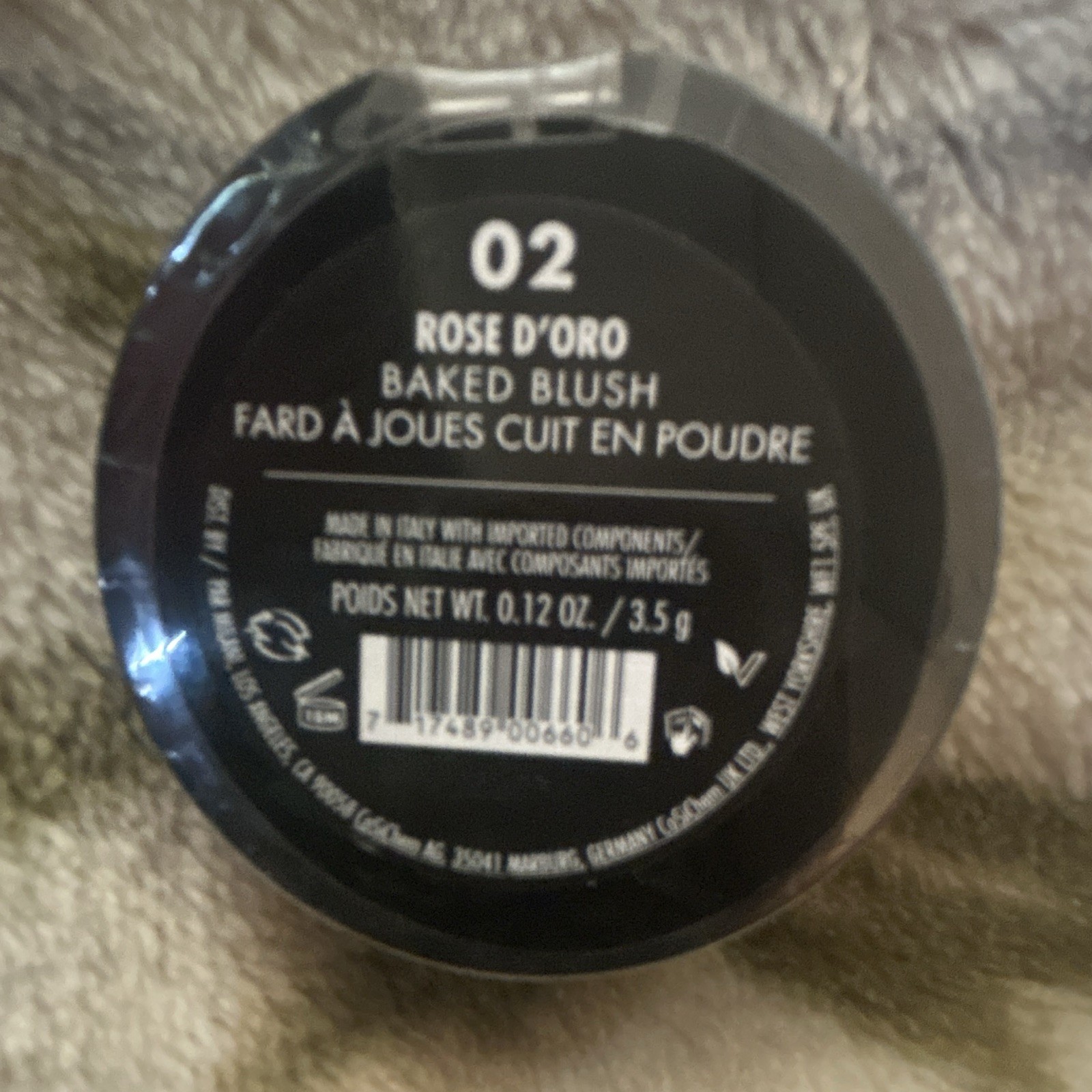 Milani Baked Powder Blush Rose D’Oro 0.12 oz Animal Cruelty-Free Single