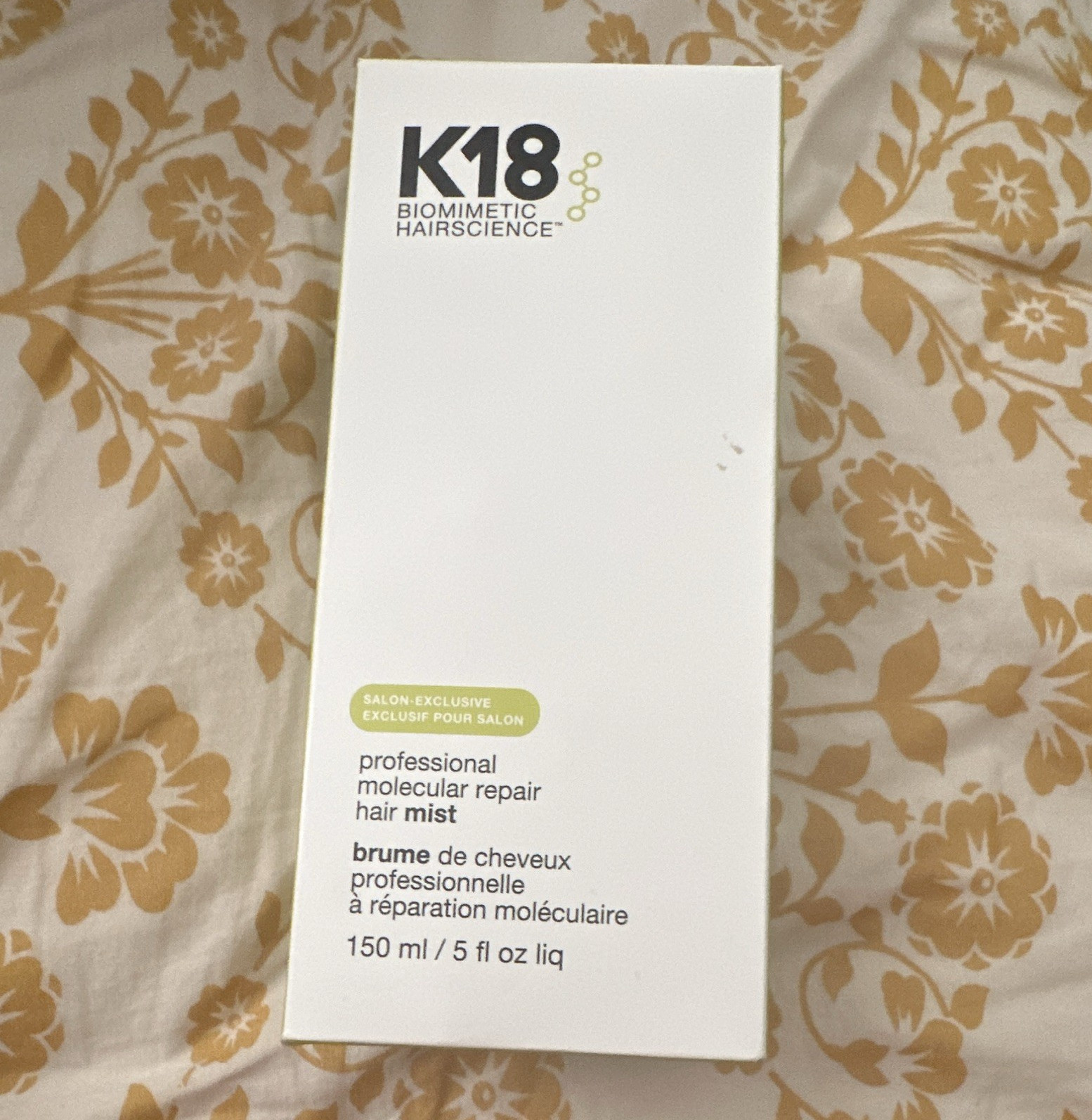 K18 Biomimetic Hairscience Molecular Repair Hair Mist Spray Vegan 150ml/5oz