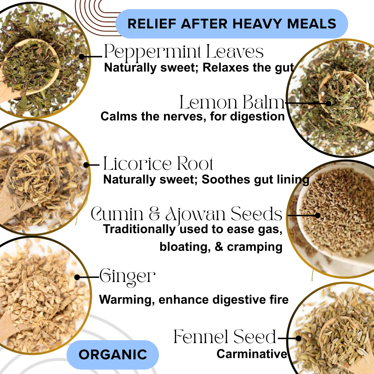 proven DIGESTIVE TEA for gas, bloating, weak digestion. Tastes great-Feels good