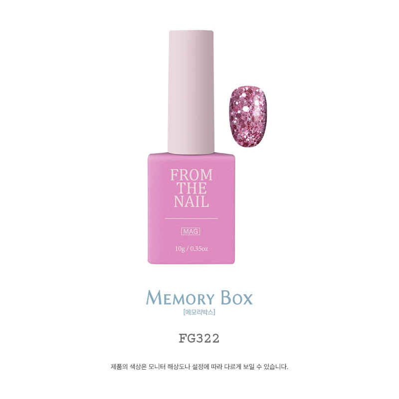 From The Nail Memory Box Magnet Gel Polish Soak Off Nail Gel K-Beauty