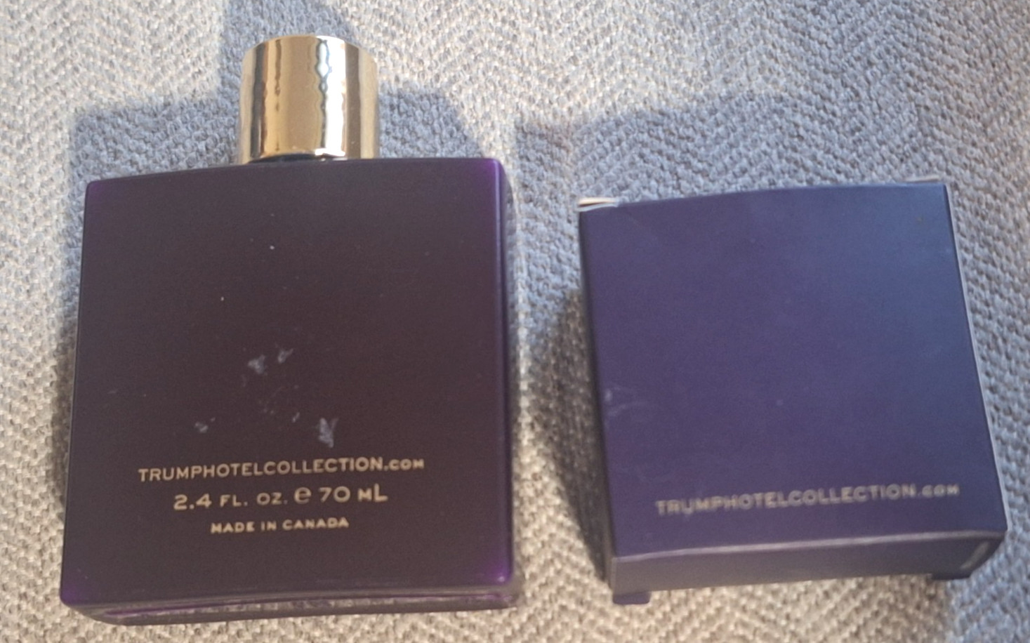Trump Hotel Collection Conditioner 2.4 FL. OZ / 70 ML, & Shower Cap, Unused