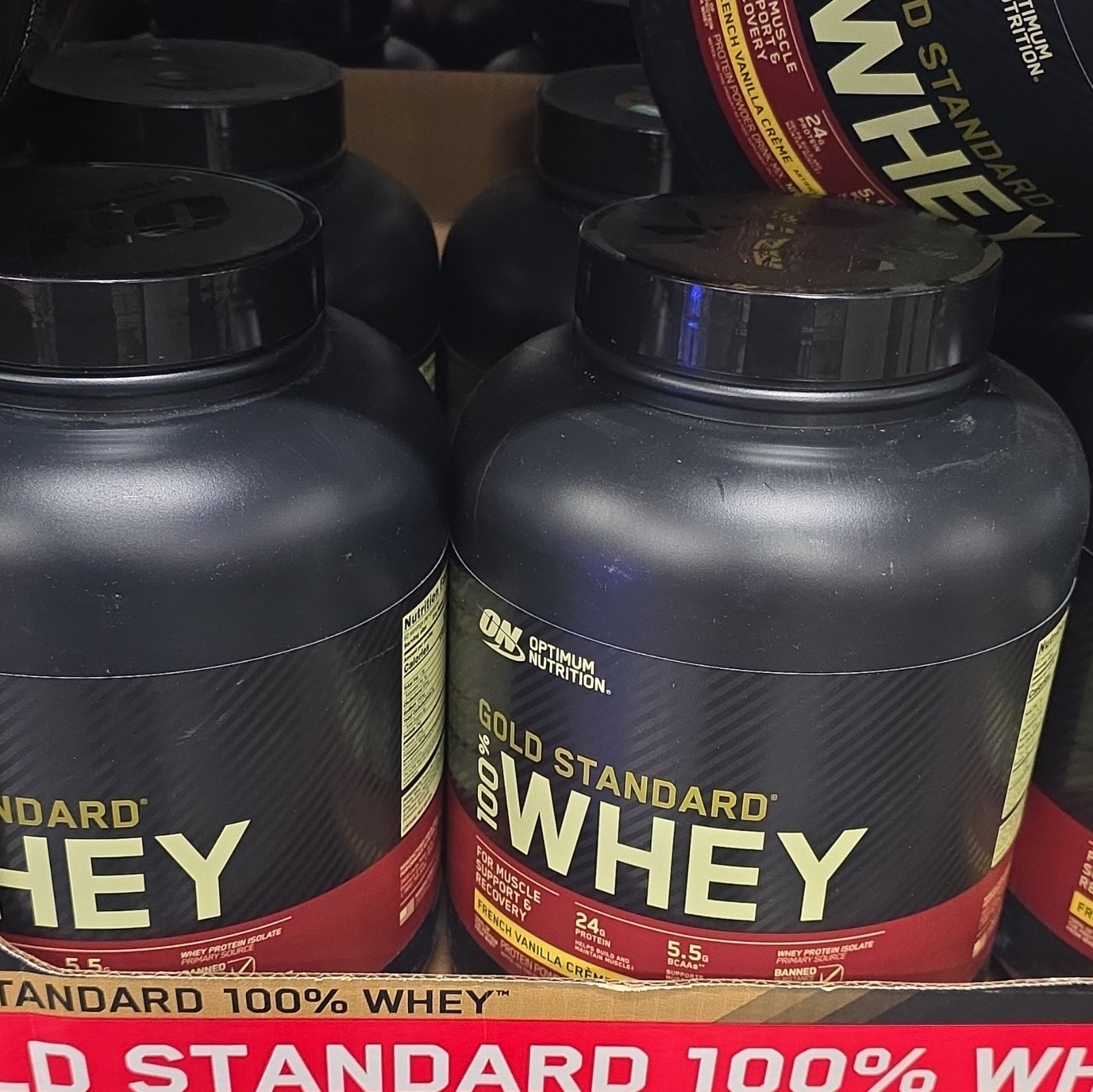 Optimum Nutrition Gold Standard 100% Whey Powder French Vanilla Creme 32g