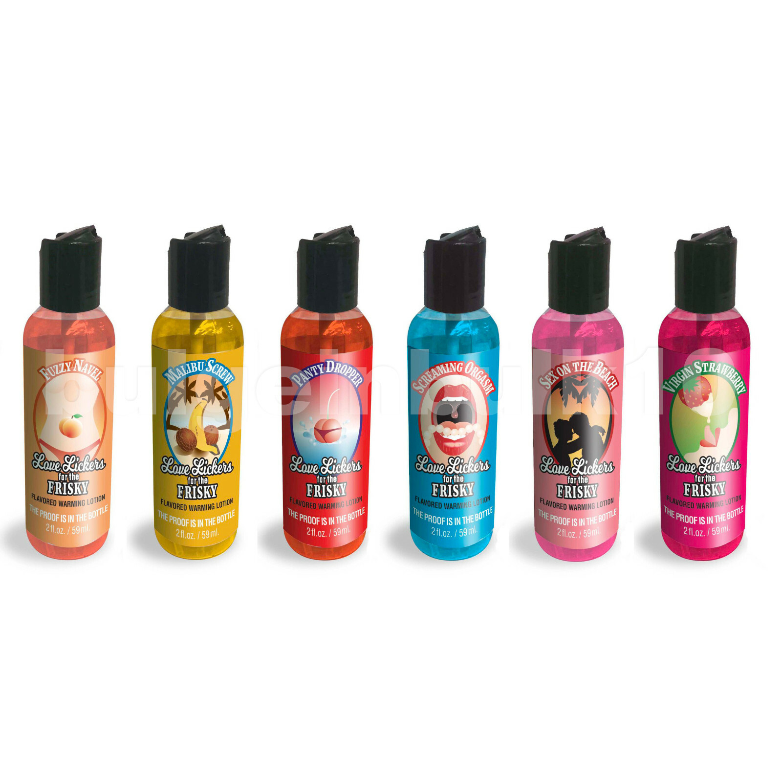 Love Lickers Flavored Edible Warming Massage Oil 2 oz – Choose Flavor