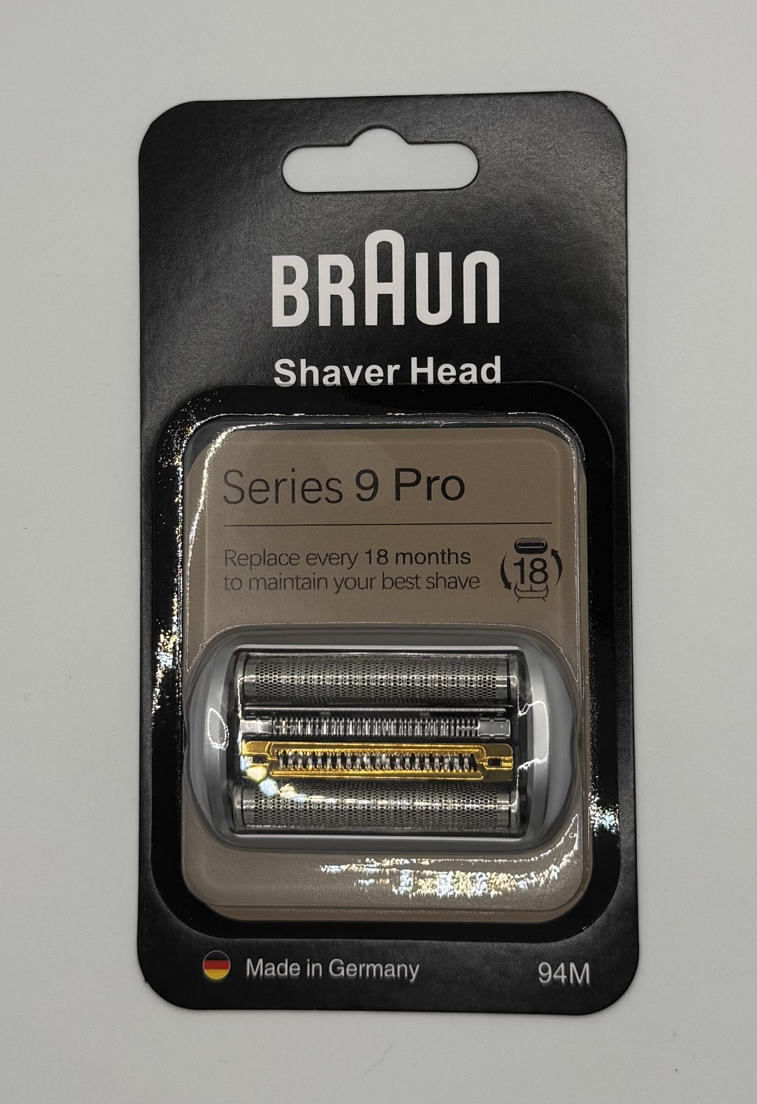 GENUINE Braun Series 9 & 9 Pro Electric Shaver Replacement Head, 94M, Brand New