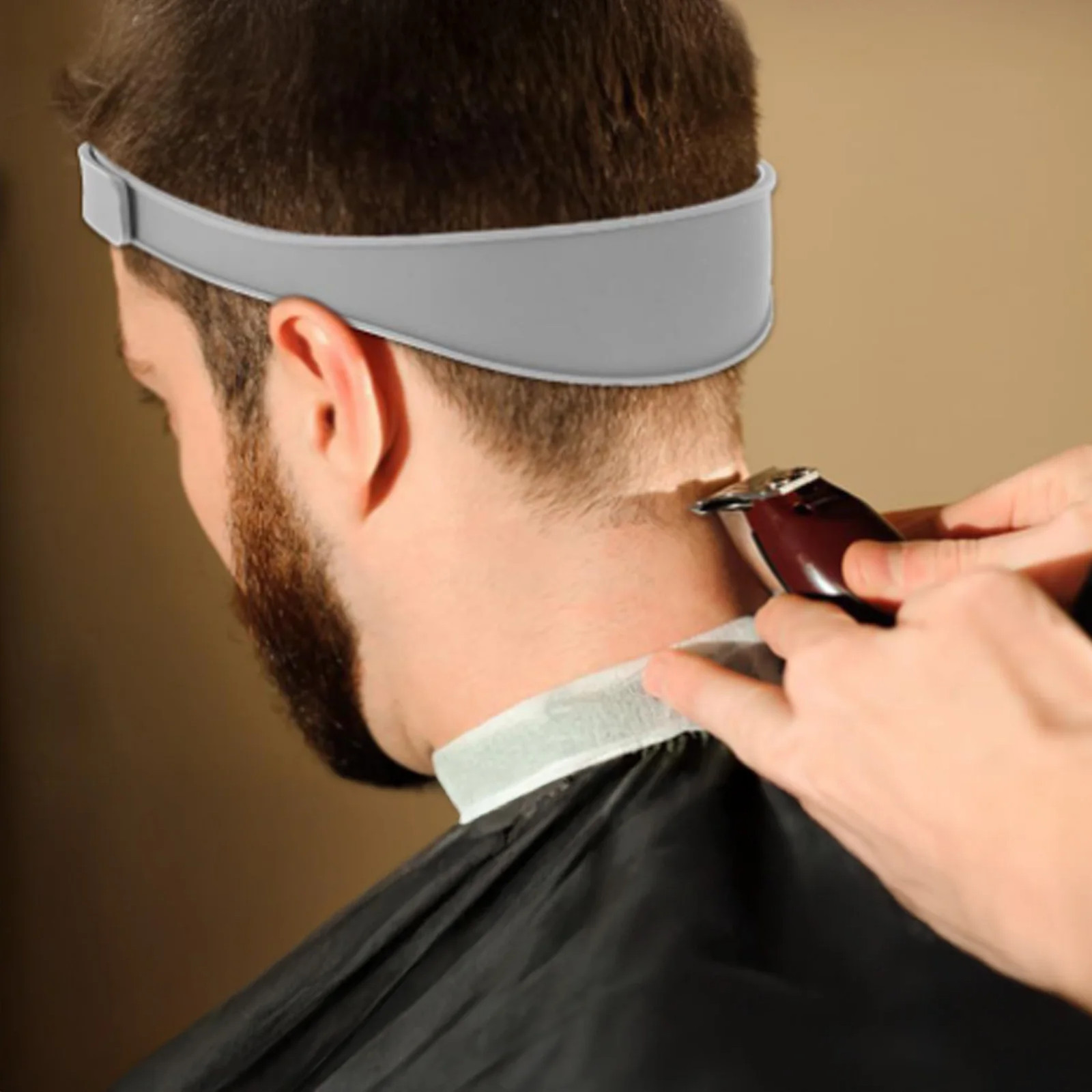Multifunctional Hair Trimming Finger Tool, Adjustable Silicone Haircut Shaping T