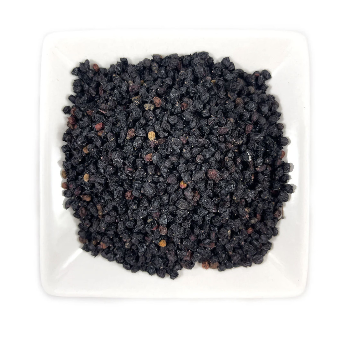 Wild Crafted Whole Elderberries Dried Sambucus nigra Premium Herb Tea Bulk USA
