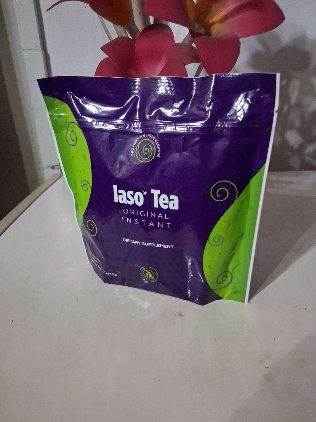 TLC Total Life Changes IASO Natural Detox Instant Herbal Tea -1 Pack 25 sachets