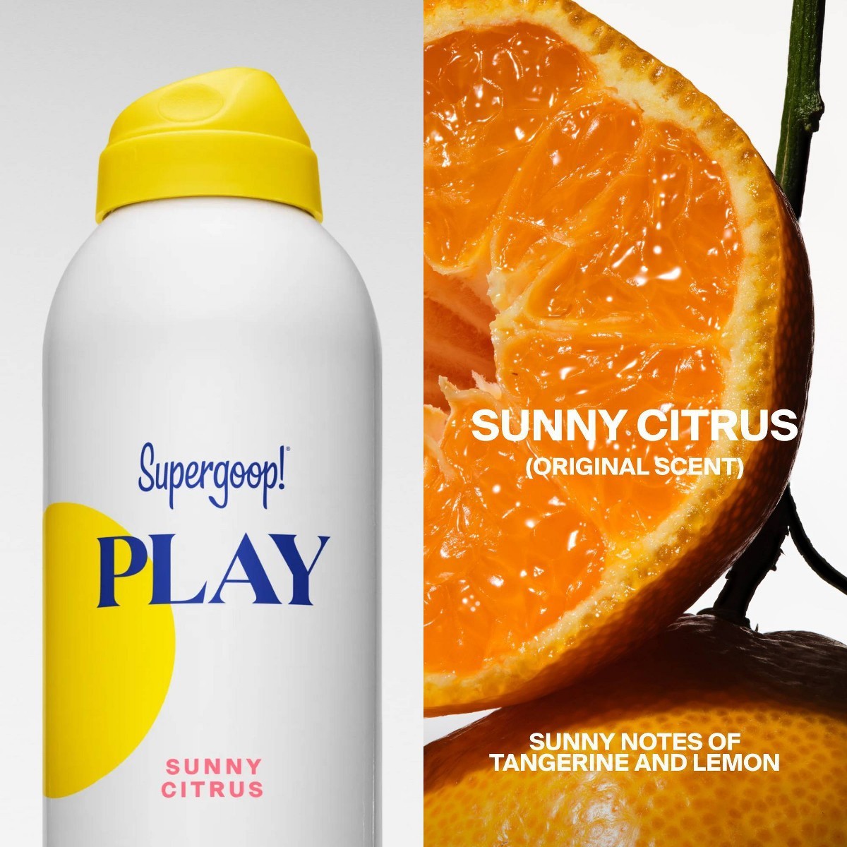 Supergoop! PLAY Antioxidant Body Sunscreen Mist with Vitamin C -SPF 50 – 3 fl oz