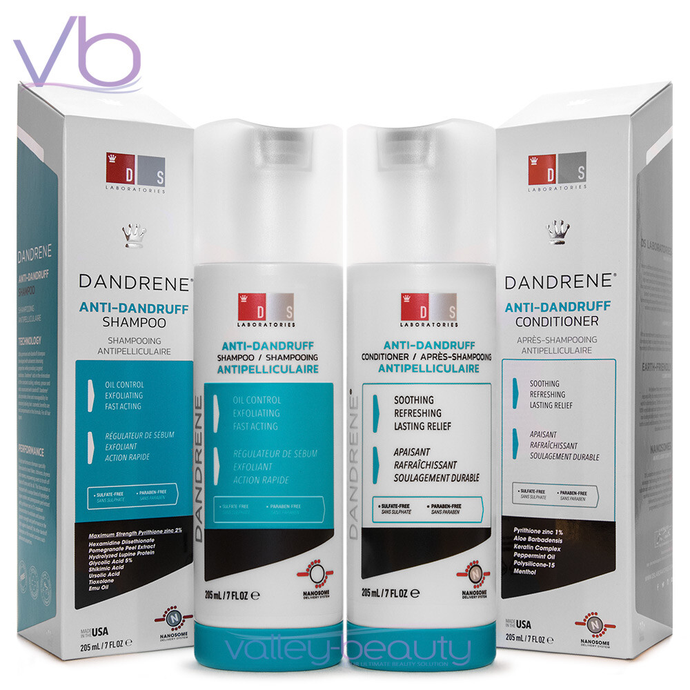 DS LABORATORIES Dandrene High Performance Anti Dandruff Shampoo & Conditioner