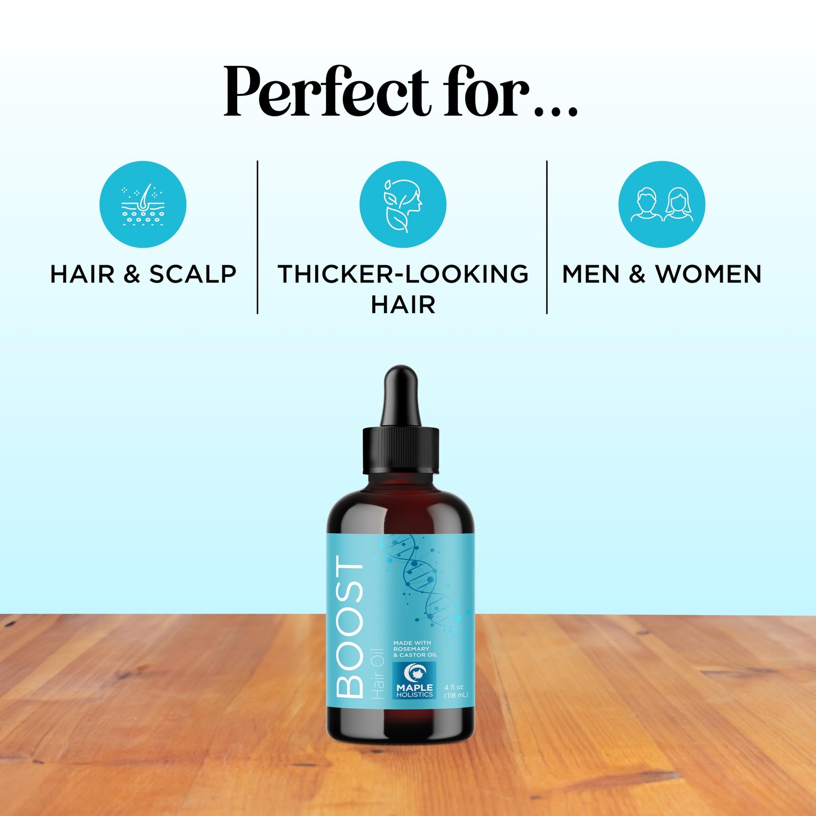 Volumizing Rosemary Hair Oil Serum – Moisturizing Scalp and Hair Oil for Men …