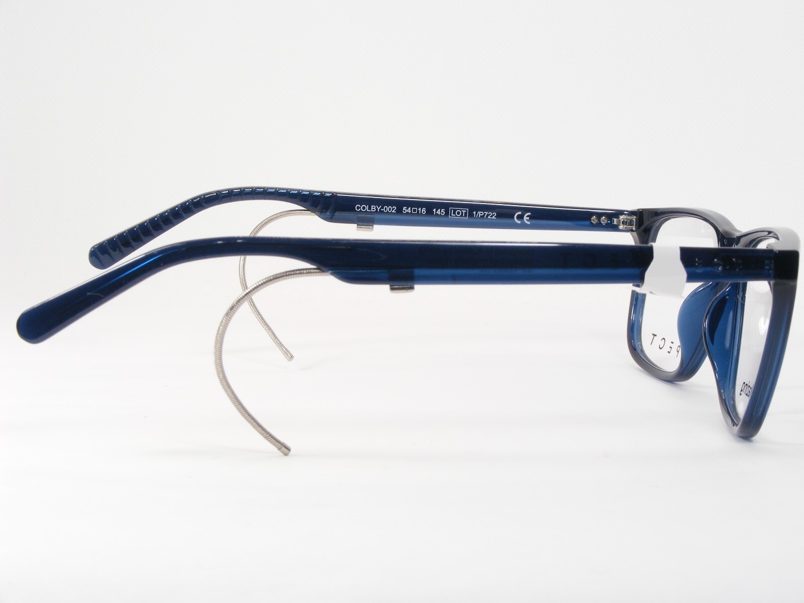 SPECT COLBY-002 Transparent Dark Blue UNIQUE EYEGLASSES GLASSES 54-16-145mm