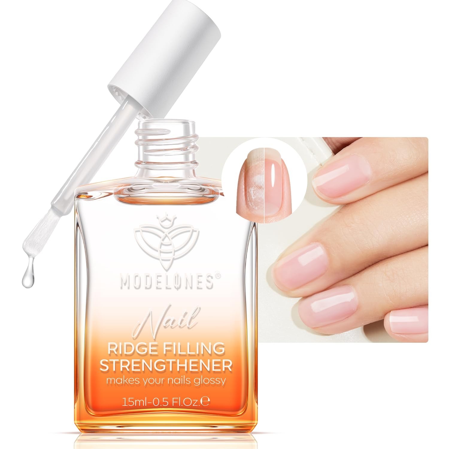 Nail Strengthener & Growth Clear Polish – Extra Strong Nail Repair & Hardener 15