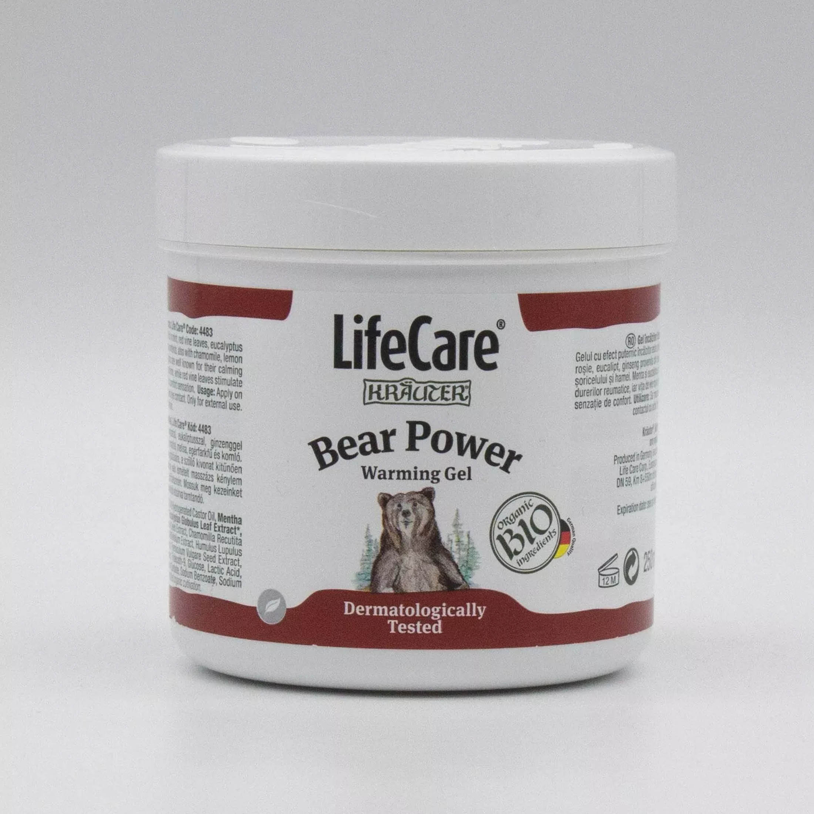 LifeCare Krauter Bear Power Gel Arthritis Pain Relief – Warming Effect 2-Pack