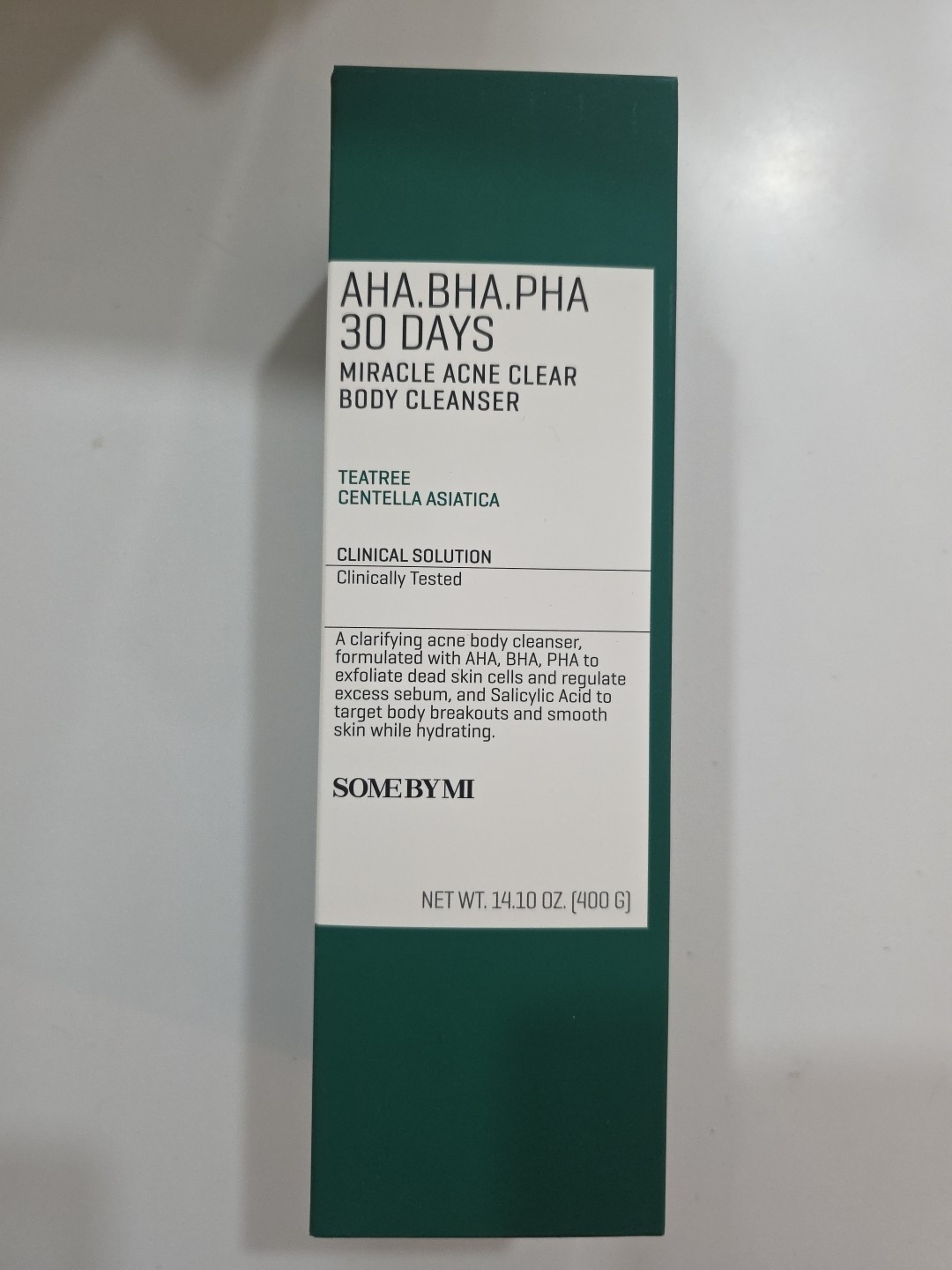 AHA. BHA. PHA 30 Days Miracle Acne Clear Body Cleanser 400g -US Seller