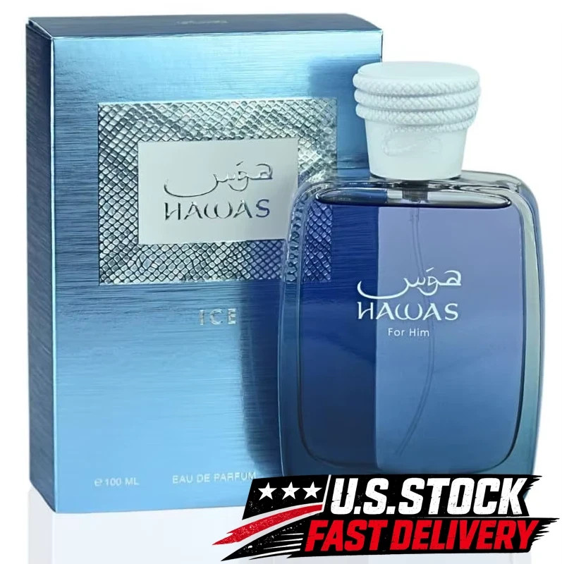 Rasasi hawas ice eau de parfum long lasting fragrance