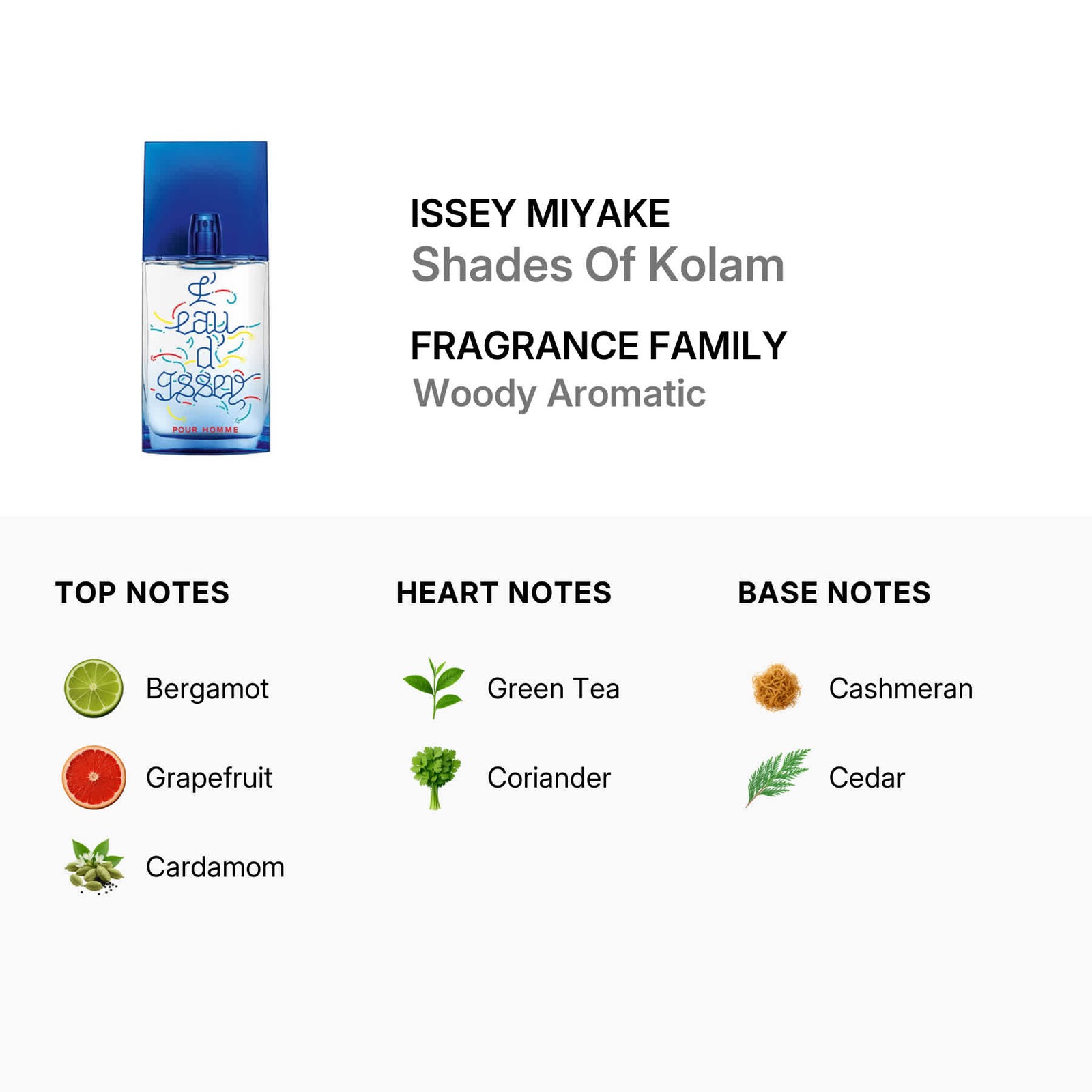Issey Miyake Men’s Shades Of Kolam EDT Spray 4.2 oz (Tester) Fragrances
