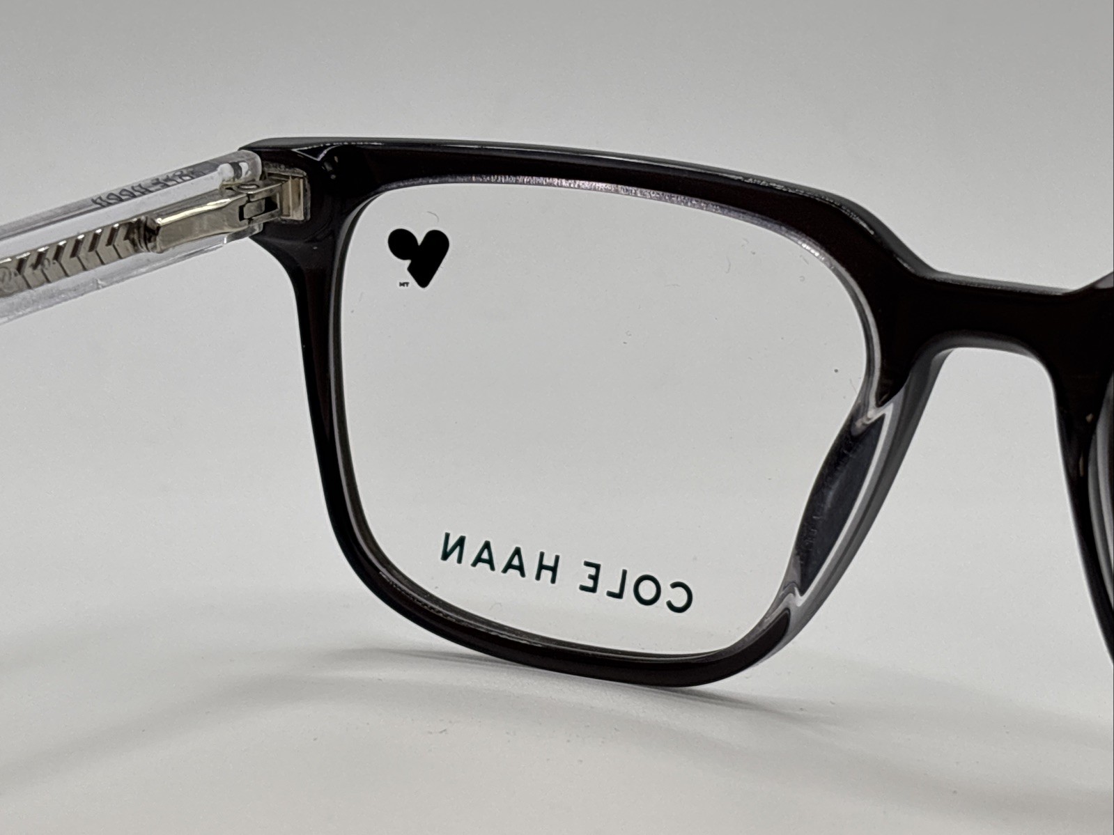 Cole Haan CH4506 (036) Smoke Crystal 52/18 M 140 Men’s Full Rim Eyeglasses A5720
