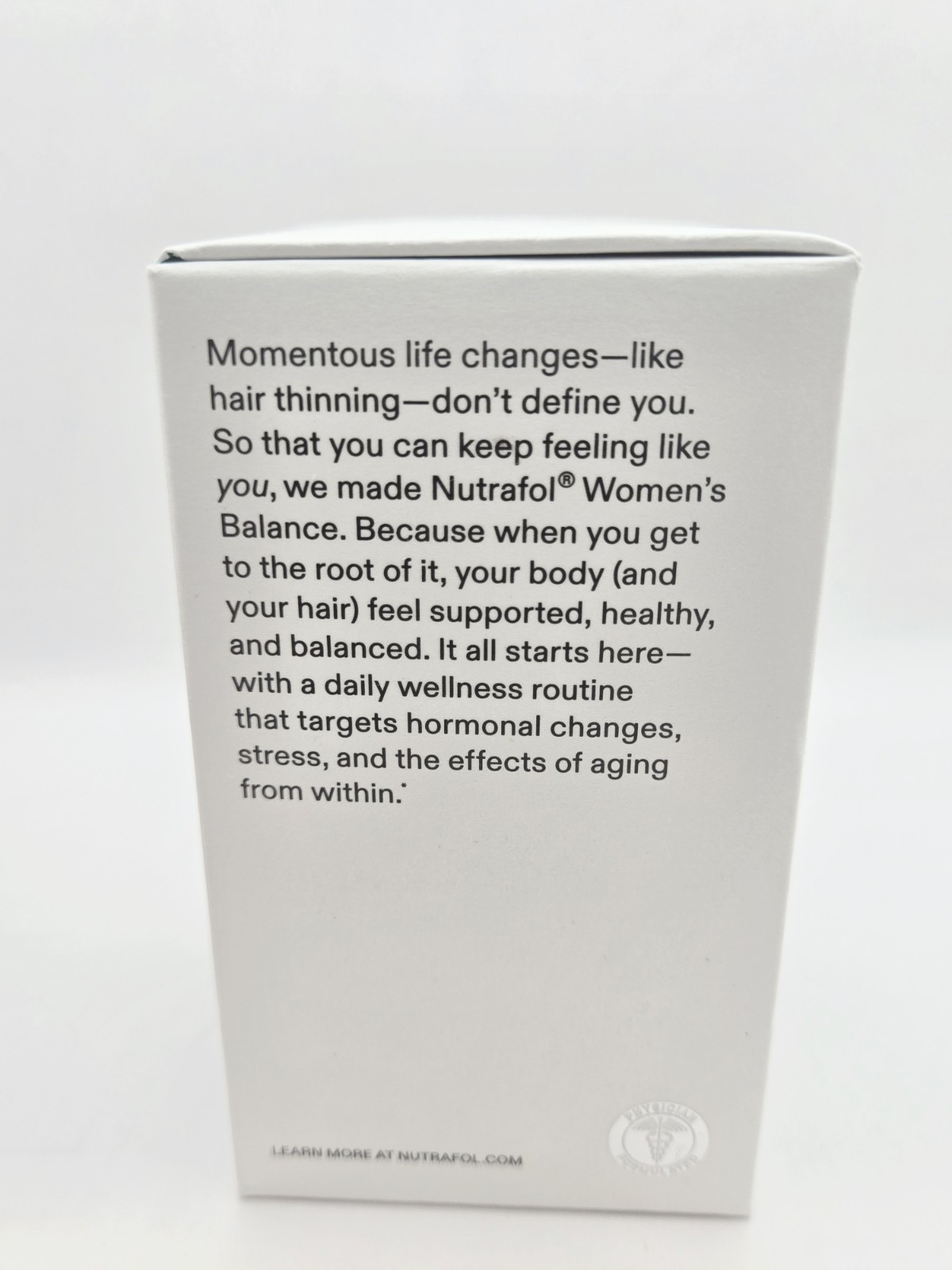 Nutrafol Women’s Balance Hair Growth Supplement + Hair Serum + Scalp Exfoliating
