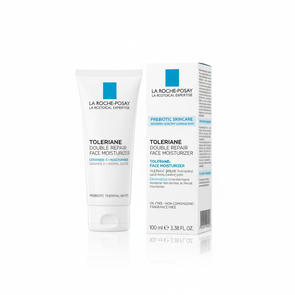 LA-ROCHE POSAY Toleriane Double Face Moisturizer Ceramide & Niacinamide 3.38oz