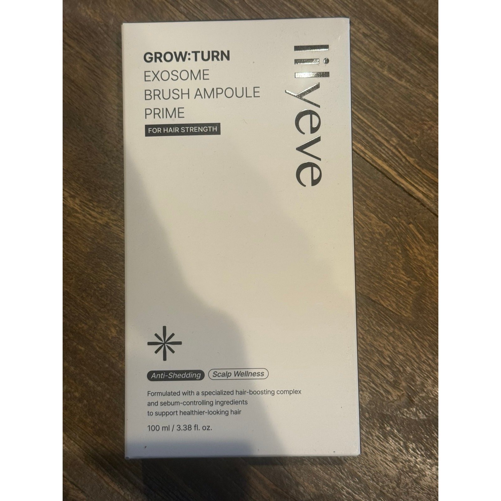 lilyeve Grow:Turn Exosome Brush Ampoule Prime for Men- NEW